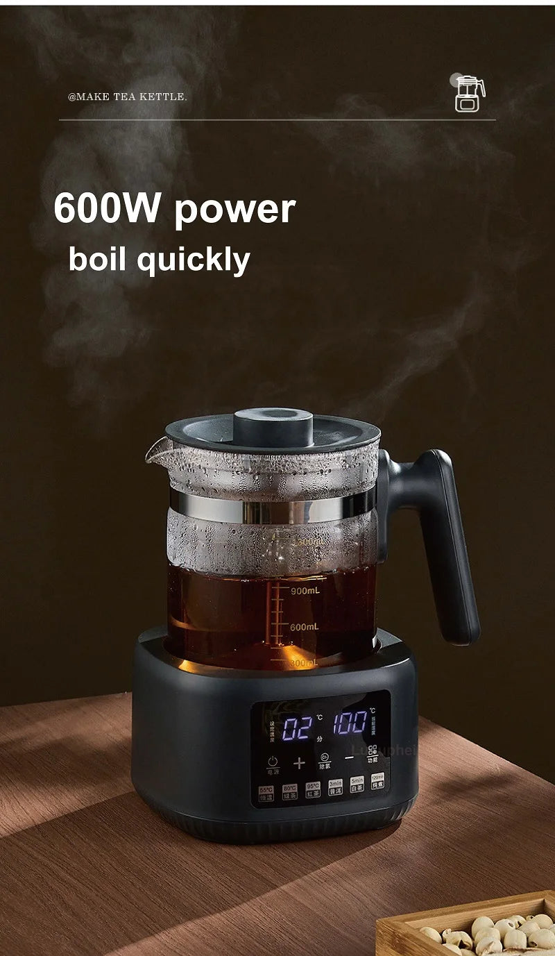 Hervidor eléctrico multifuncional de 1.3L para té, regulador de temperatura constante para leche de bebé, vaporizador, hervidor de té para oficina, 220V.