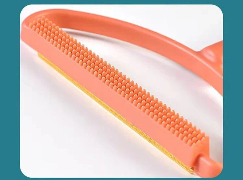 Removedor de Pelusa Doble Cara, Cepillo Portátil para Eliminar Pelo de Mascota, Removedor Manual de Pelusa para Ropa, Electrodomésticos para el Hogar, Alfombra y Ropa
