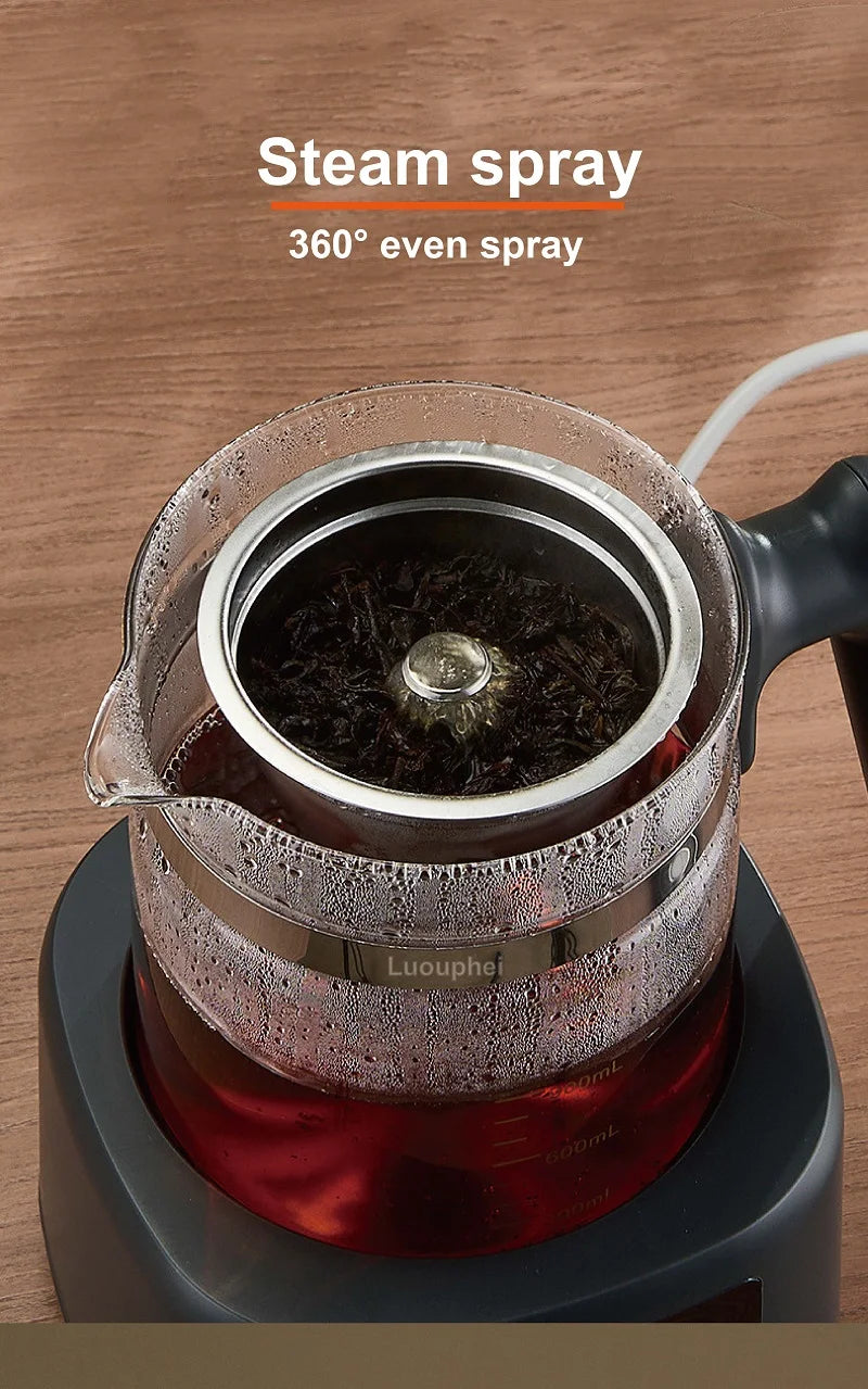 Hervidor eléctrico multifuncional de 1.3L para té, regulador de temperatura constante para leche de bebé, vaporizador, hervidor de té para oficina, 220V.