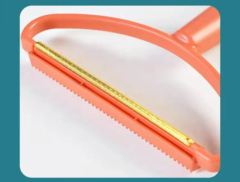 Removedor de Pelusa Doble Cara, Cepillo Portátil para Eliminar Pelo de Mascota, Removedor Manual de Pelusa para Ropa, Electrodomésticos para el Hogar, Alfombra y Ropa