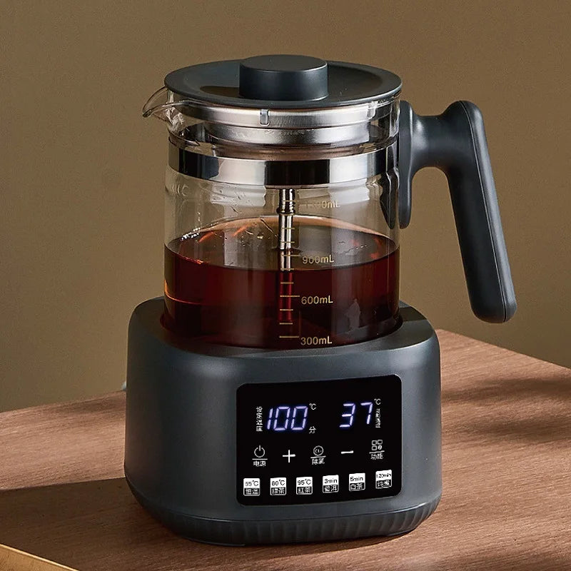 Hervidor eléctrico multifuncional de 1.3L para té, regulador de temperatura constante para leche de bebé, vaporizador, hervidor de té para oficina, 220V.