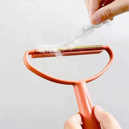Removedor de Pelusa Doble Cara, Cepillo Portátil para Eliminar Pelo de Mascota, Removedor Manual de Pelusa para Ropa, Electrodomésticos para el Hogar, Alfombra y Ropa